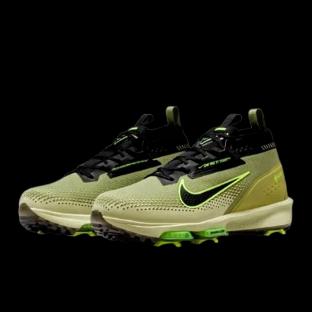 Nike Air Zoom Infinity Tour 2 Gore-Tex Golf Mens Size 10 Dusty Olive Volt Black